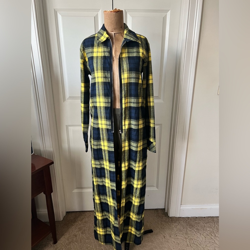 Tall Long Sleeves Plaid Shirt